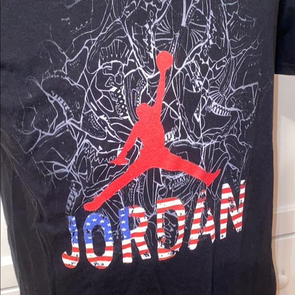 Jordan DNA Jumpman Patriotic T-Shirt - Picture 2 of 3
